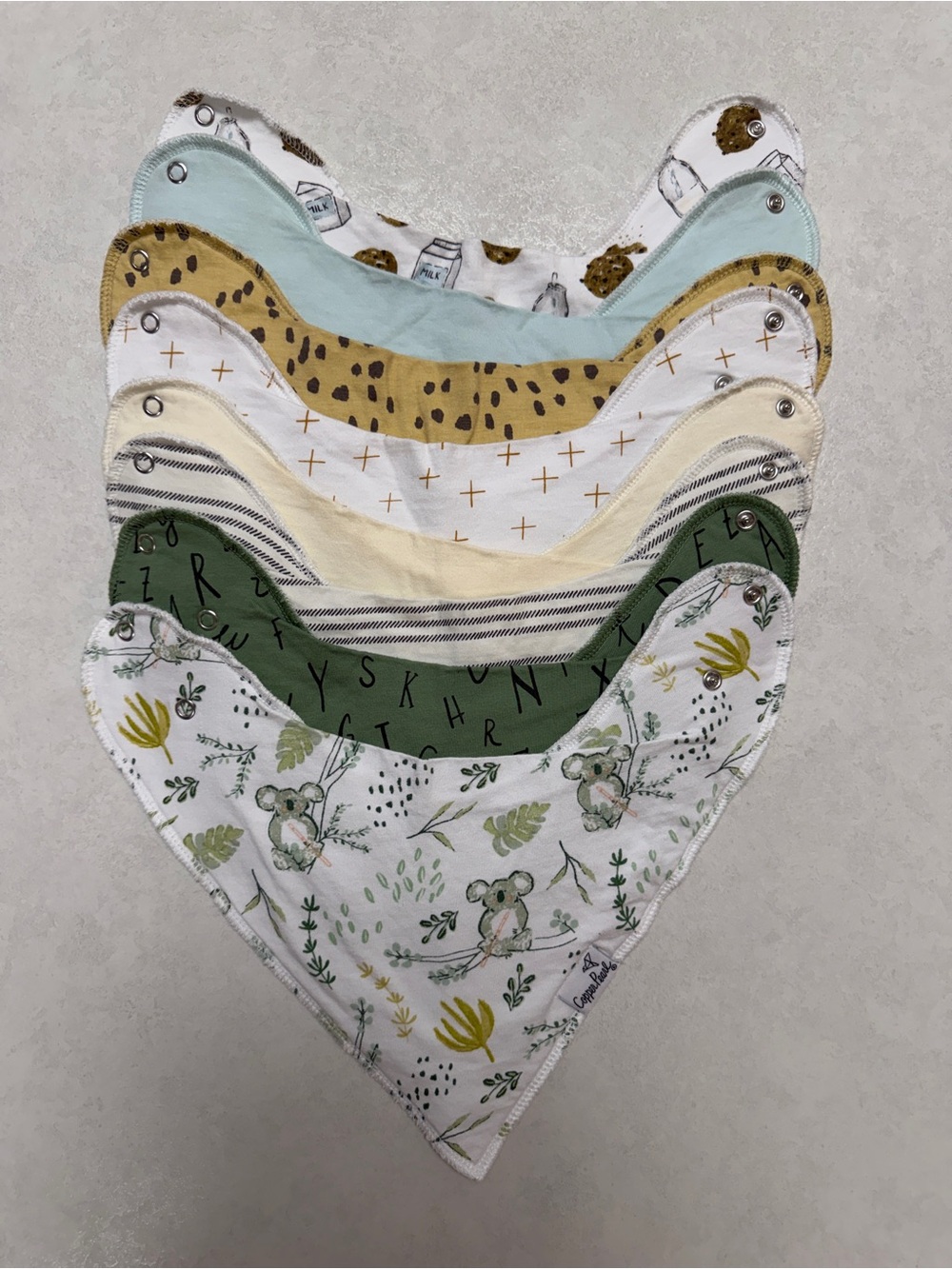 Bandana Bibs- 8 total